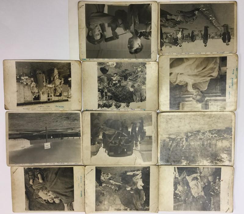 WW2 British collection of over 40 wartime photos of Bergen- Belsen ...