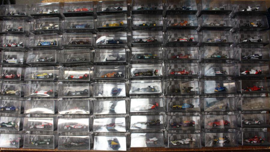 Formula 1: A collection of over 150 boxed / cased Centauria / Panini ...