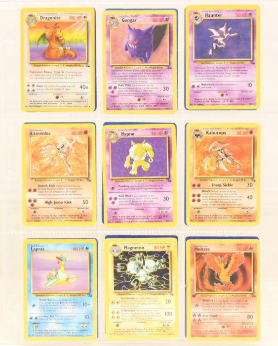 Pokemon newest Fossil Unlimited Edition lot!