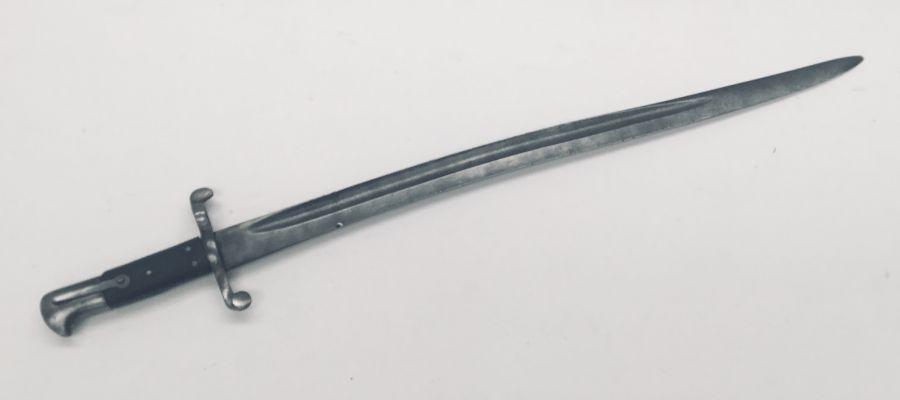 A scarce 1856/58 yatagan bayonet for the 1853 pattern Enfield rifle ...