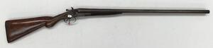 Double Barrelled Shotgun serial number 103781 No’35 by S.V Mardell High St Ware, Damascus Barrels 76.5cm (30”). Working Action but hammers no longer reach the firing pin, Walnut Stock Overall length 120cm. 

 Will need an in-date shotgun license to purcha