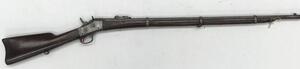 Remington Rolling Block Rifle, Stamped ‘Remington Ilion N.Y U.S.A Pat May 3f Nov 15th 1864 - April 17th 1869’. Part working action (hammer cocks and holds on half & full, trigger releases the hammer but the rolling block does not come all the way back as 