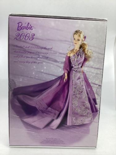 Mattel boxed Barbie doll ; 2003 Lavender dress version blonde