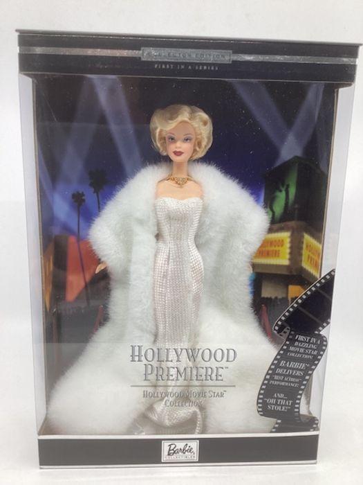 Mattel Barbie doll; Marilyn Monroe Hollywood Premiere movie Star