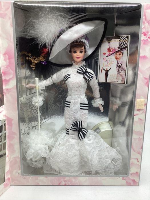 Mattel barbie doll Boxed 1995 My Fair Lady Eliza Doolittle boxed doll from the Hollywood Legends Collection all new boxed and unopened from a Beautiful Private collection 1