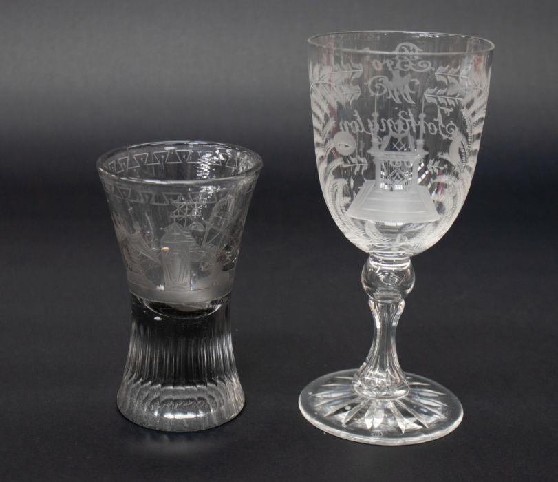 Masonic Wine glasses