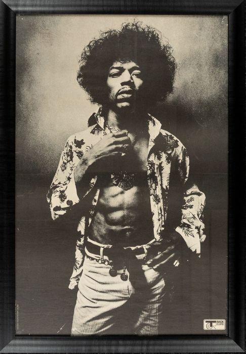 Jimi Hendrix Poster - Photograph of Jimi Hendrix 