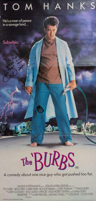 The Burbs Tom Hanks. 3 x Original Small film Posters. 1 signed by ...