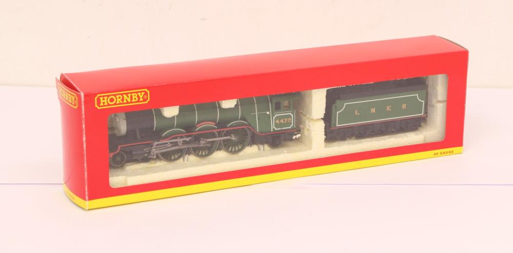 Hornby A Hornby OO Gauge Thomas Friends Flying Scotsman Jock locomotive and tender Reference R9098. Within Hornby R2628X box with display card insert to match general wear expected with age. Polystyre...