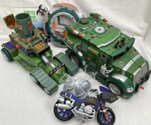 TMNT Battle Shell offers Armored Truck & Assorted 4 Turtles & 5 Villains Lot