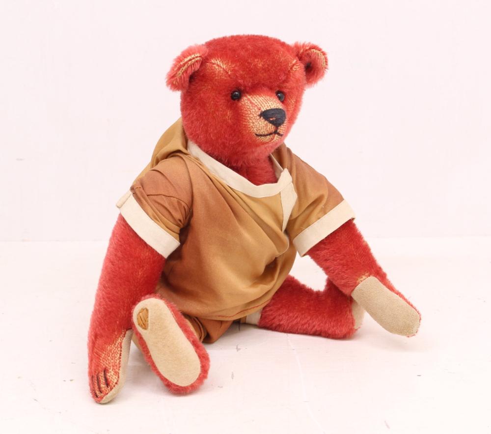 Steiff A boxed Steiff Centenary Alfonzo Exclusively for Teddy Bears for Witney Limited Edition 460 of 1908. Together with The Alfonzo Story by Ian Pout with matched limited edition number Reference 66...