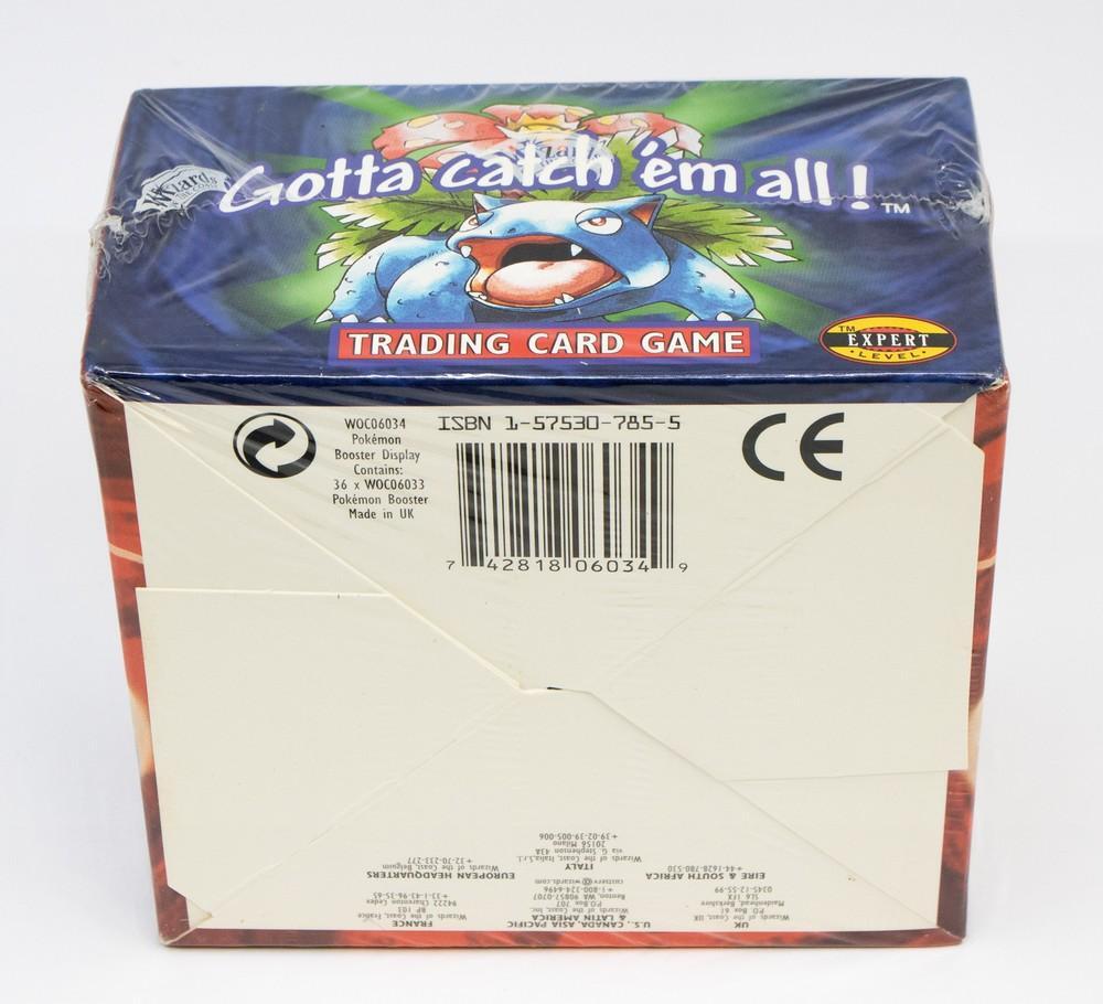 Pokmon: A rare, sealed, Pokmon Fourth Print Base Set Booster Box, Only Released in the United Pokmon: A rare, sealed, Pokmon Fourth Print Base Set Booster Box, Only Released in the United