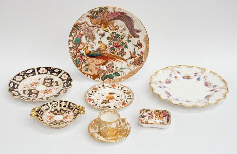  Crown Derby  Antoinette 皿 Royal Antoinette Dinner Plate Boxed (27cm) - Royal Crown Derby