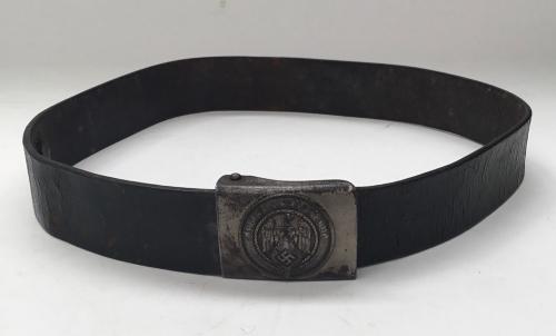 Lot - WWII ITALIAN ARMY BELT WITH ORIGINAL BUCKLE