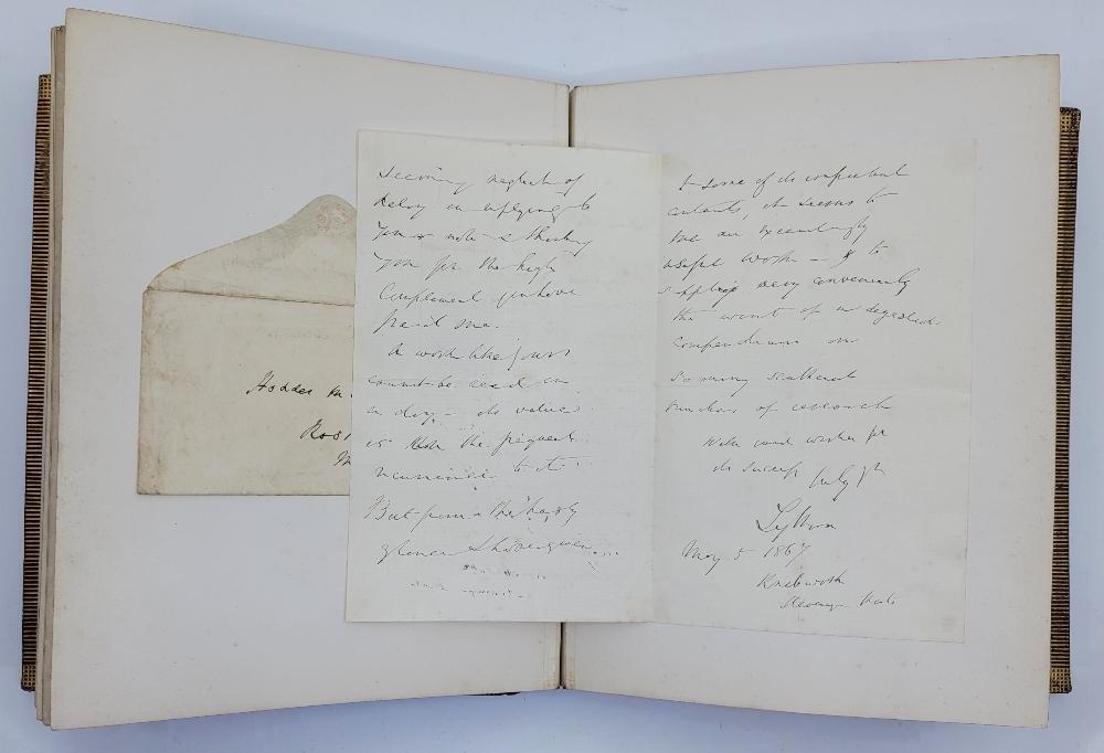 An important collection of signatures and letters collected by the ...