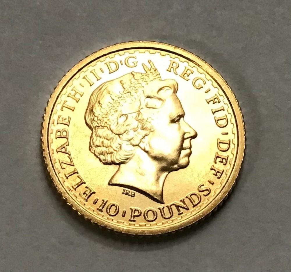 Royal Mint 1999 Britannia Gold £10 Coin (1 10oz).