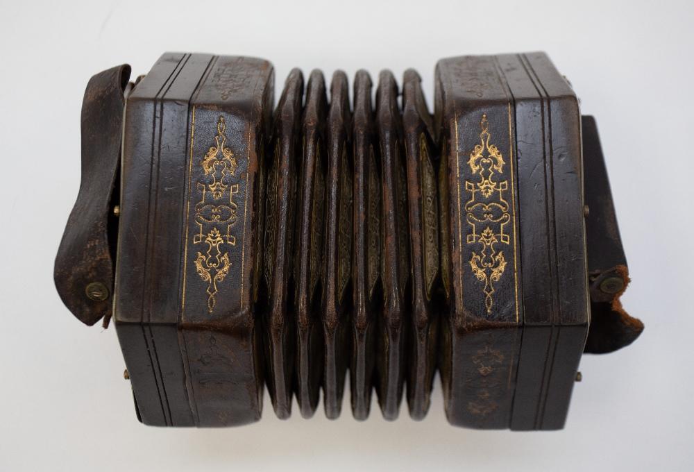An Anglo System Concertina - Rare C.Jeffries Maker original late