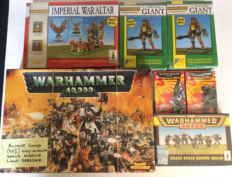 Games Workshop Mordheim still sealed, Blood Bowl, Warhammer 40k game ...