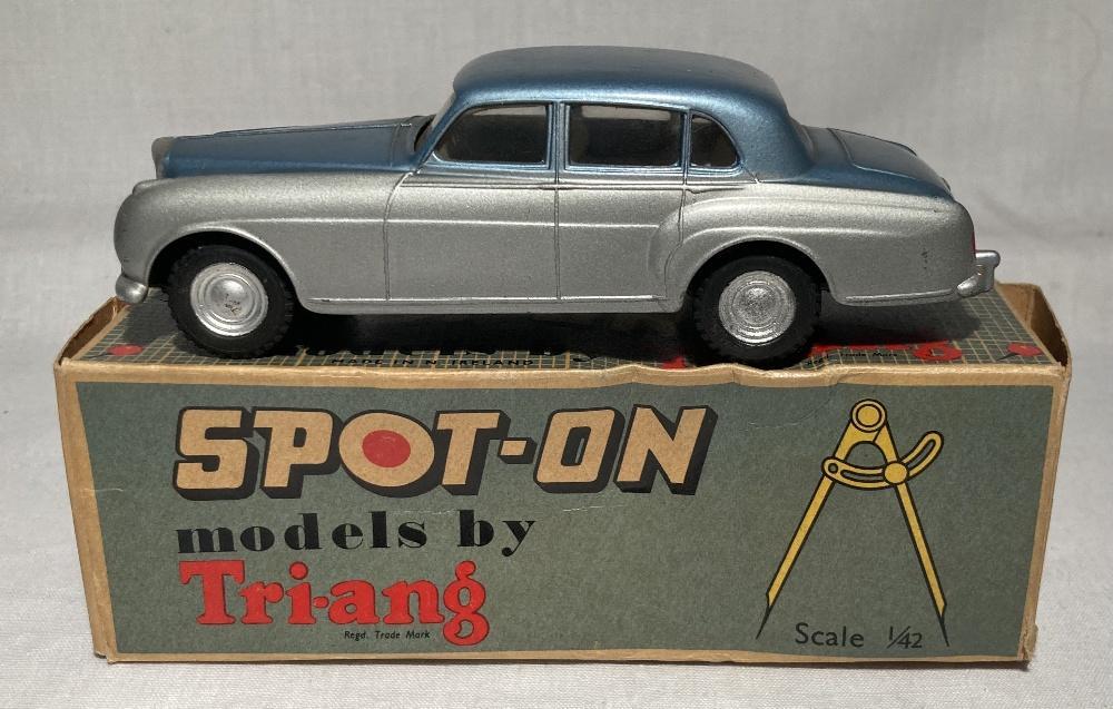 Spot-on: A boxed Triang Spot-on, Bentley Saloon, Reference 102 ...
