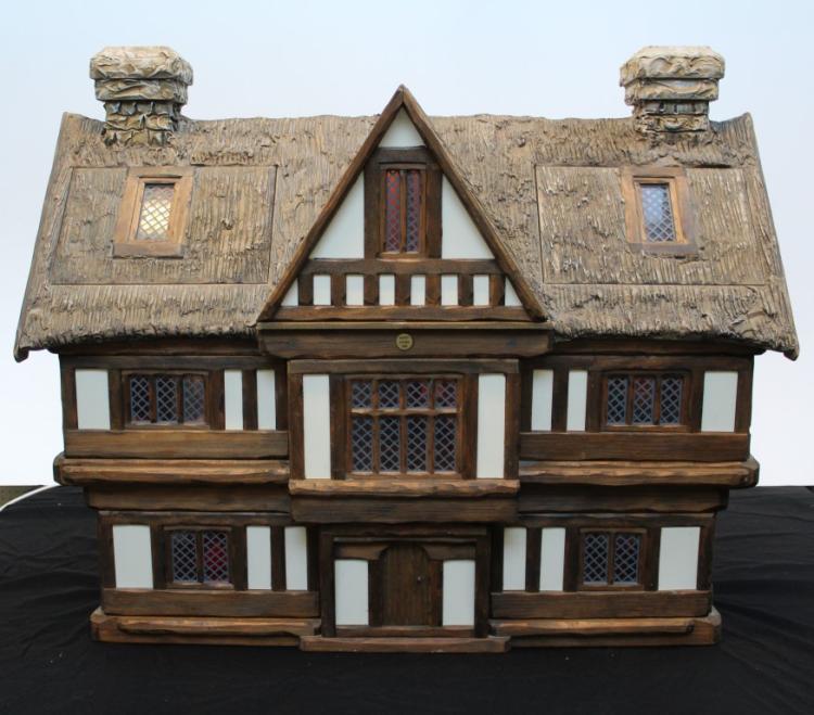 A Tudor Dolls Houses Doll's House by Robert Stubbs. Hand crafted as a ...