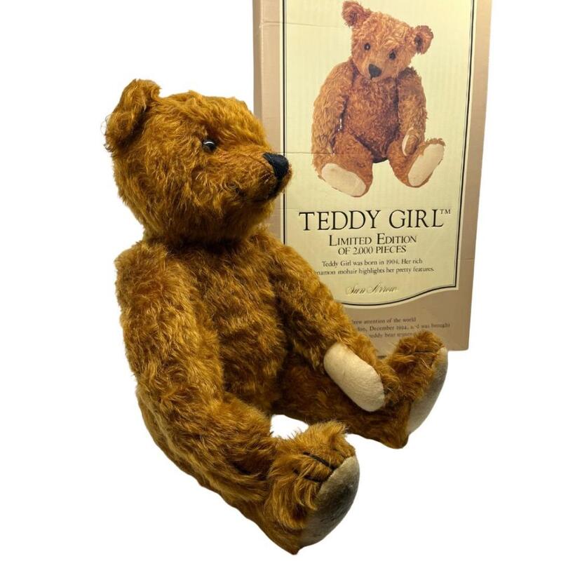 A vintage Sun Arrow Steiff 501 out of 2000 'Teddy Girl' replica of
