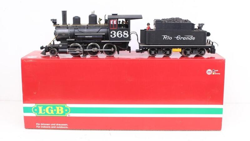 LGB: A boxed Lehmann-Gross-Bahn (LGB), G Gauge, Rio Grande 368 2-6