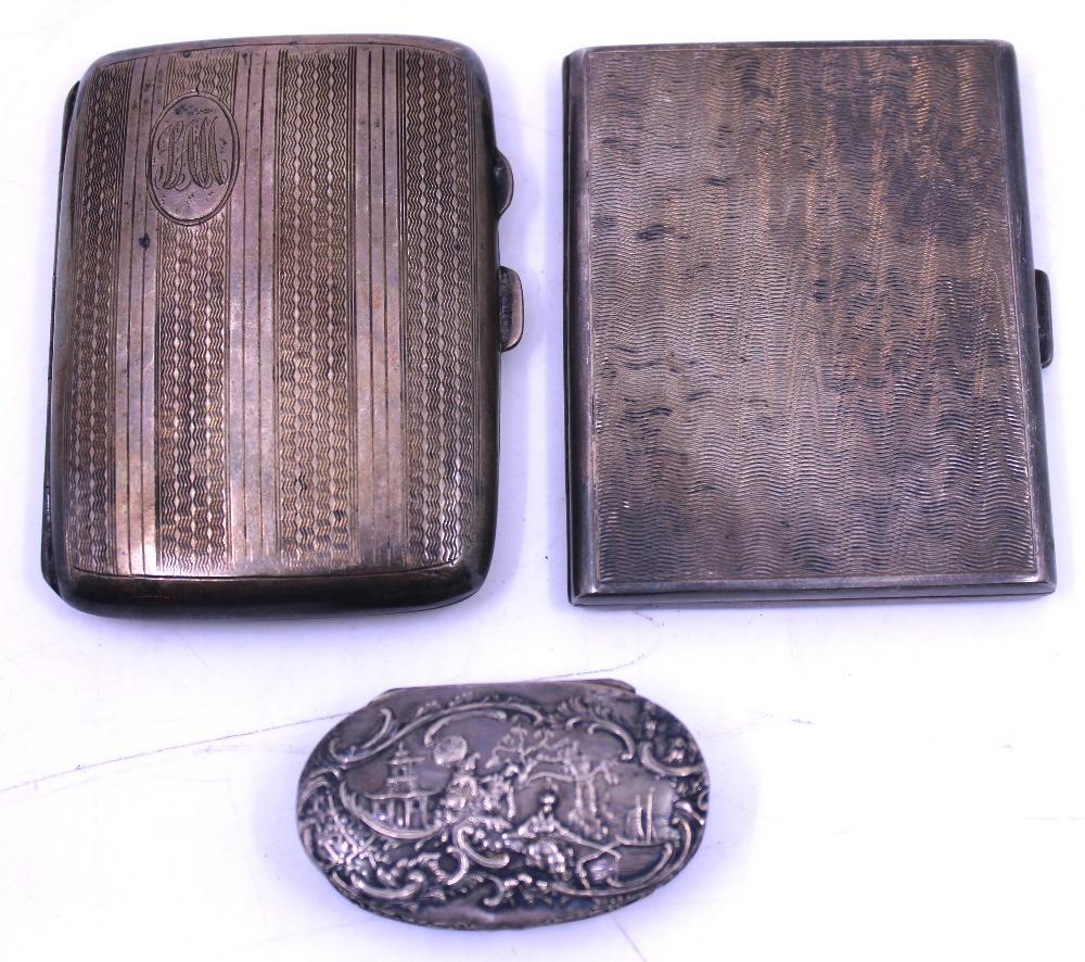 raf cigarette case Royal Air Force (RAF) Chrome Plated Cigarette Case