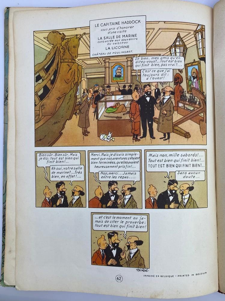Hergé & Tintin - Broche épingle de 1950 - Tintin & Milou - Version rouge