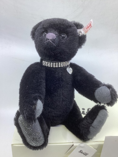 Steiff Fine unused vintage 2011 Krystina Swarovski diamanté teddy