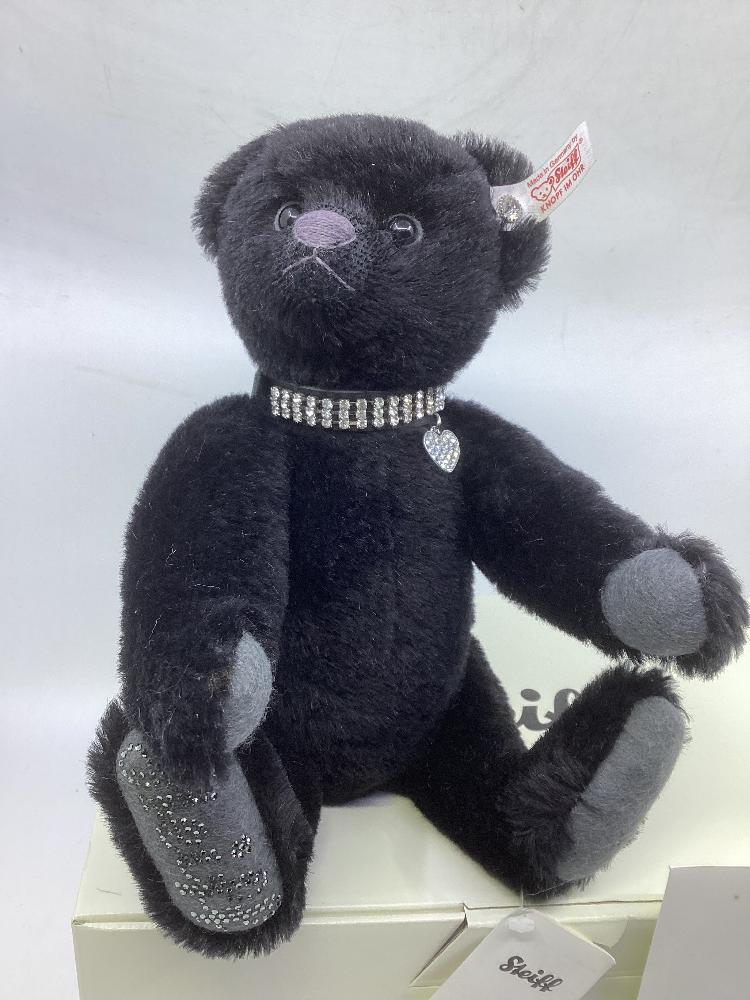 Steiff Fine unused vintage 2011 Krystina Swarovski diamanté teddy