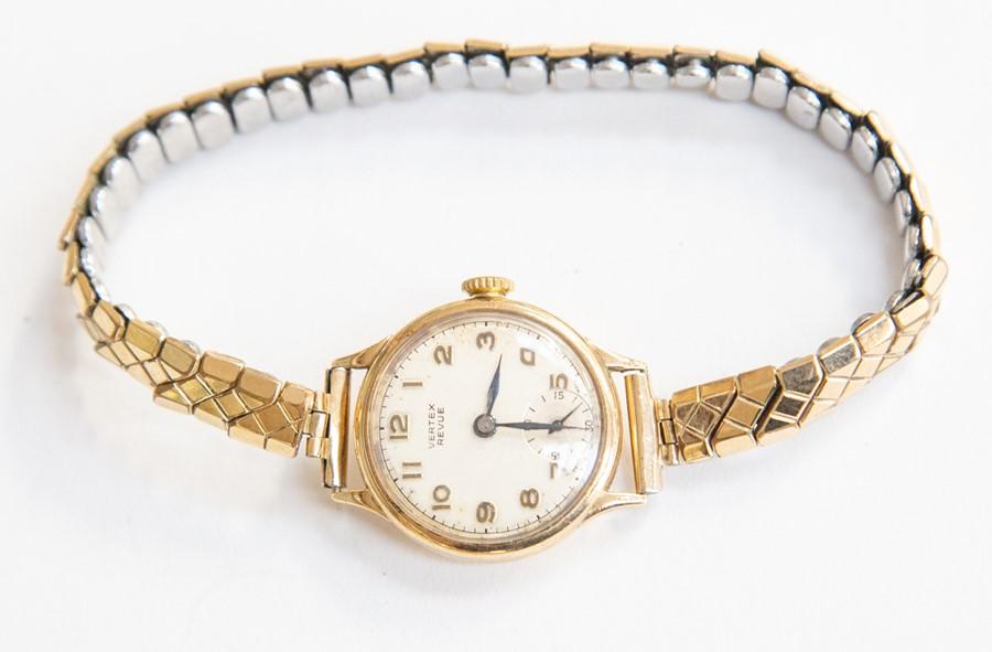 Vertex ladies shop gold watch