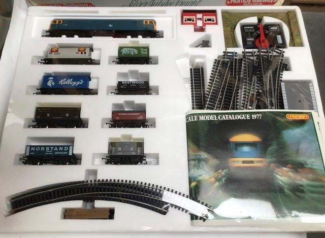 hornby silver jubilee train set 1977