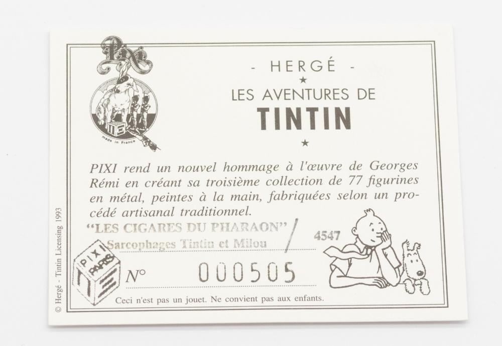 Pixi - Tintin - Tintin et Milou en sarcophages - Réf. 4547 - Les