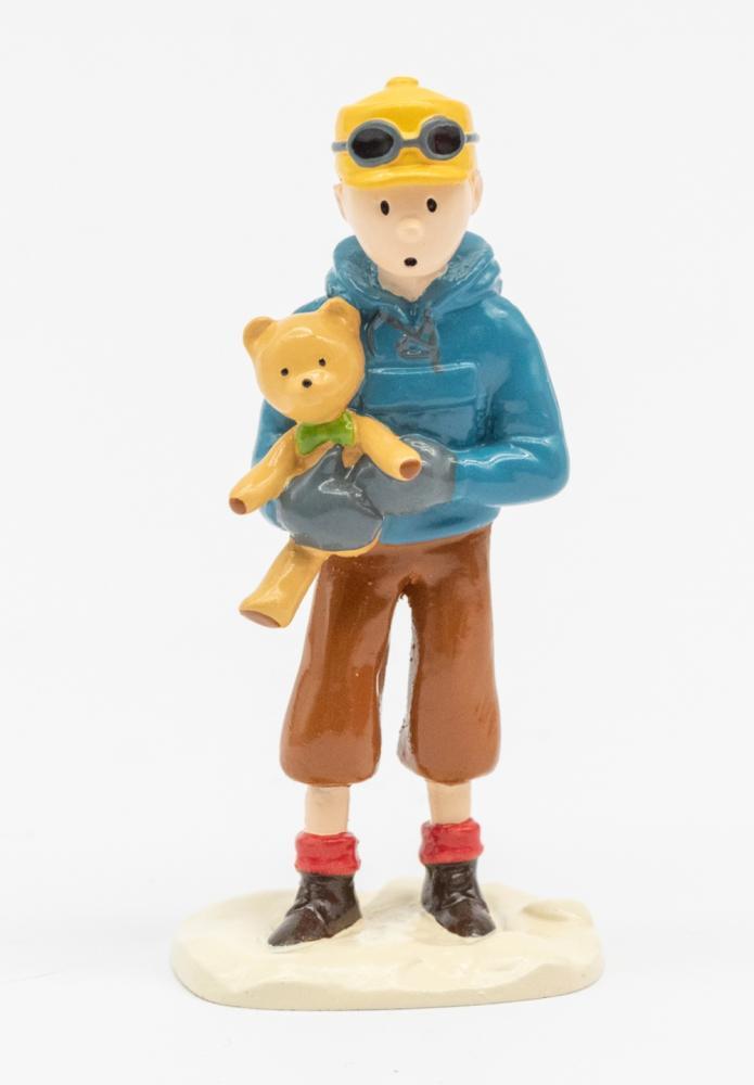 Pixi: A boxed Pixi, Paris, lead figurine, 'Tintin au Tibet, Titin