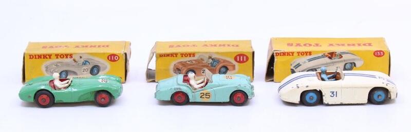 P DINKY TOYS 110 ASTON MARTIN DB3 SPORTS GREEN MINT BOXED RARE SELTEN