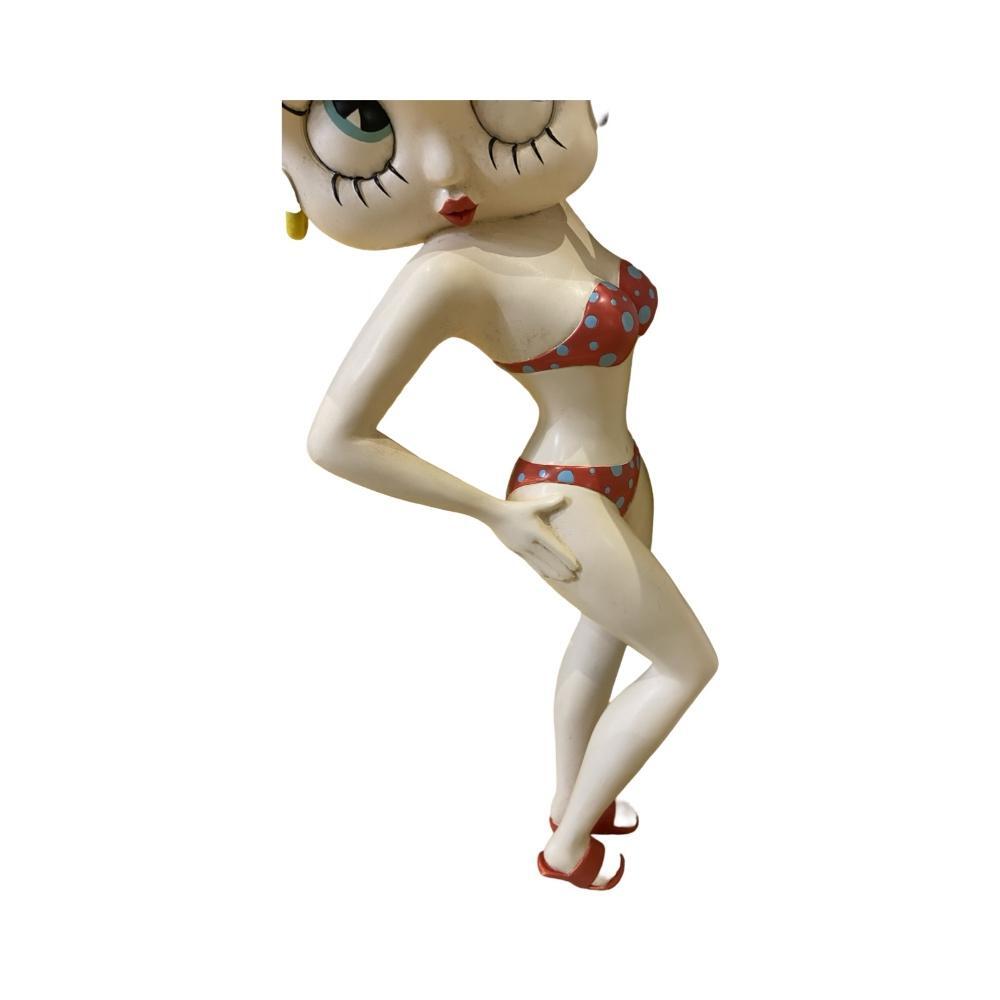 Betty Boop surf board figure 60 x 30cm approx. plus a boxed Betty