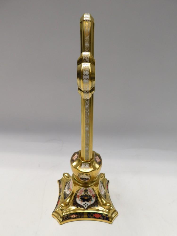 A Royal Crown Derby Limited Edition cross in the 1128 pattern