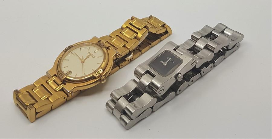 BRACELET WATCH, gold-plated, Gucci, quartz. Clocks & Watches - Wristwatches  - Auctionet