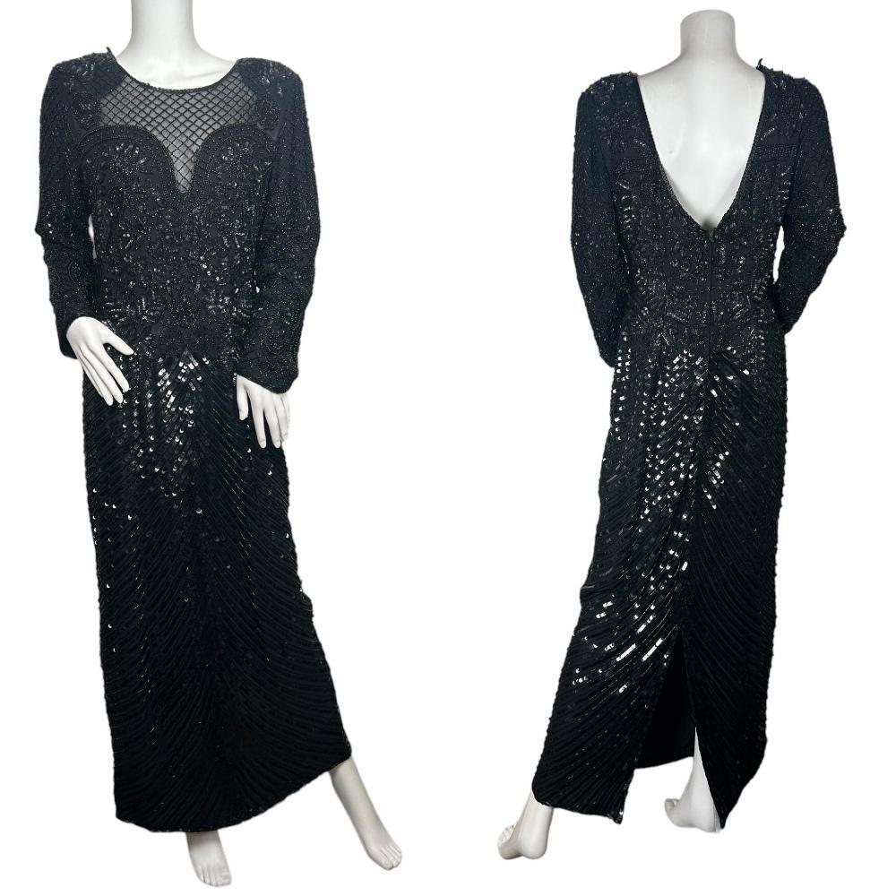 sachin and babi light blue dress Frank Usher 1970s Vintage Black Ruched Jersey Halter Gown – Featherstone  Vintage