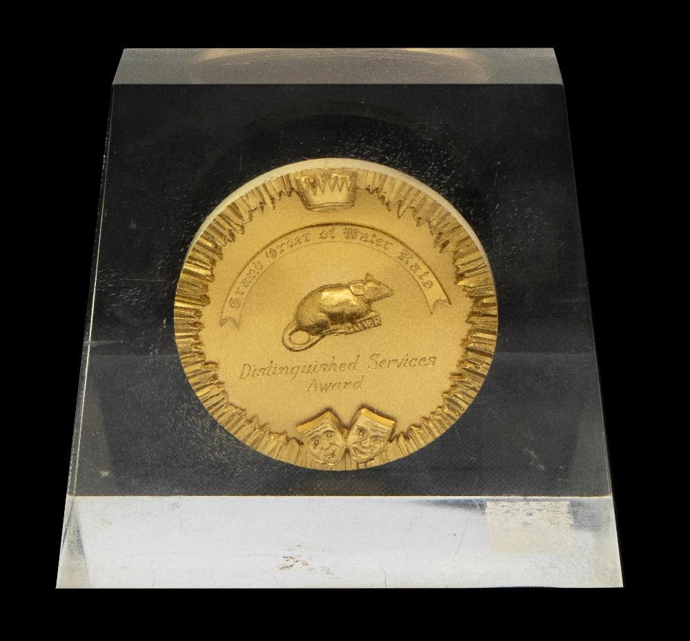 A Grand Order of Water Rat silver gilt Distinguished Services Medal ...