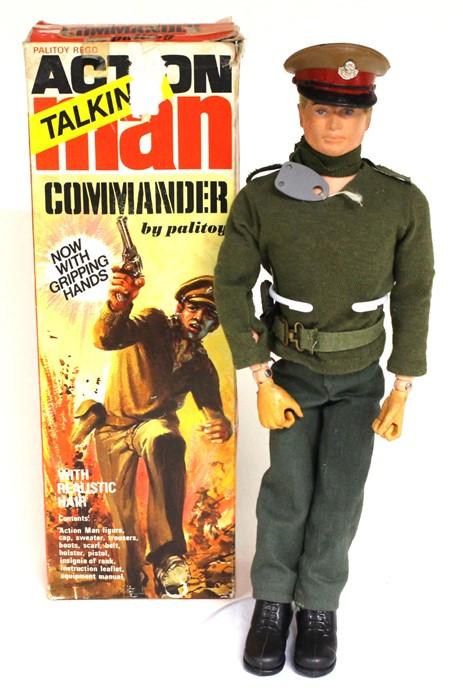 action man gripping hands