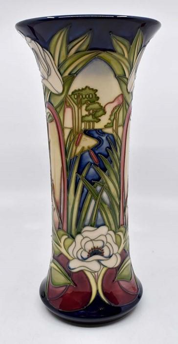 A Moorcroft Fountains Abbey vase designed by Philip Gibson, date