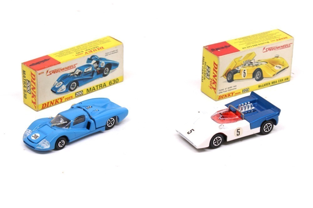 Dinky Toys V337 - McLaren M8A Can Am Réf 223 - Échelle 1/43 - Occasion Boîte D'Origine
