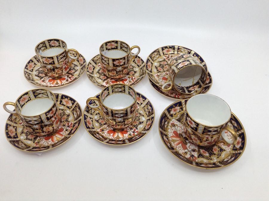 royal crown derby imari coffee set